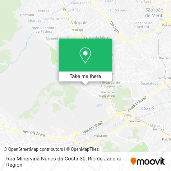 Rua Minervina Nunes da Costa 30 map