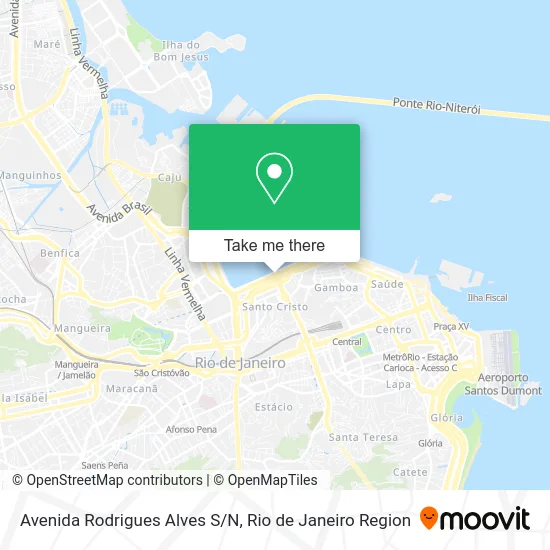 Avenida Rodrigues Alves S/N map