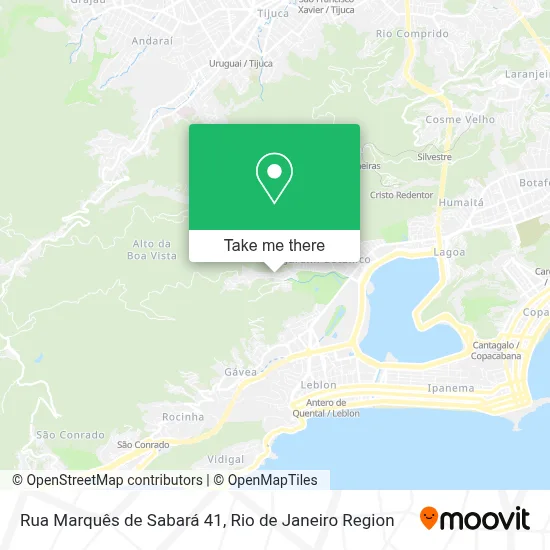 Rua Marquês de Sabará 41 map
