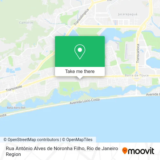 Rua Antônio Alves de Noronha Filho map