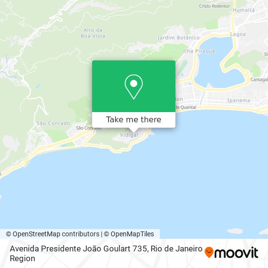 Avenida Presidente João Goulart 735 map