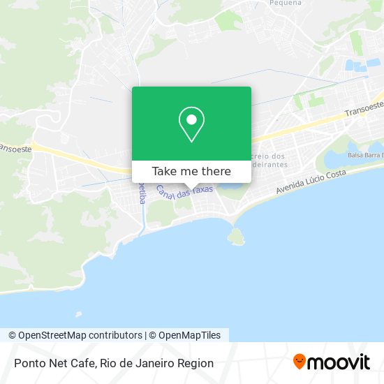 Mapa Ponto Net Cafe