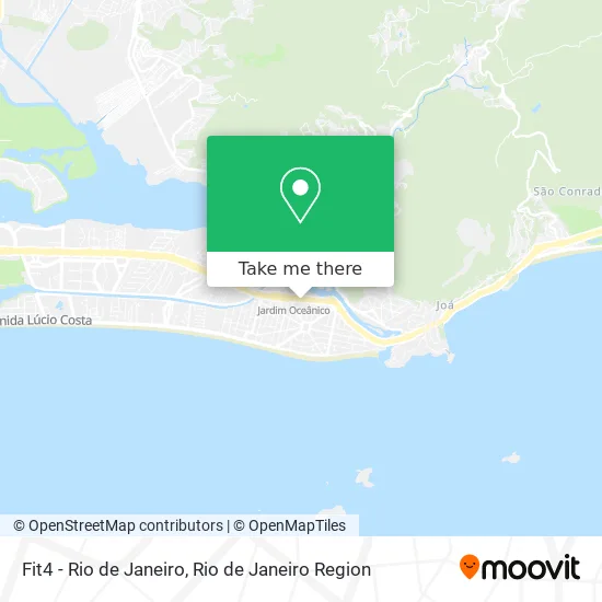 Fit4 - Rio de Janeiro map