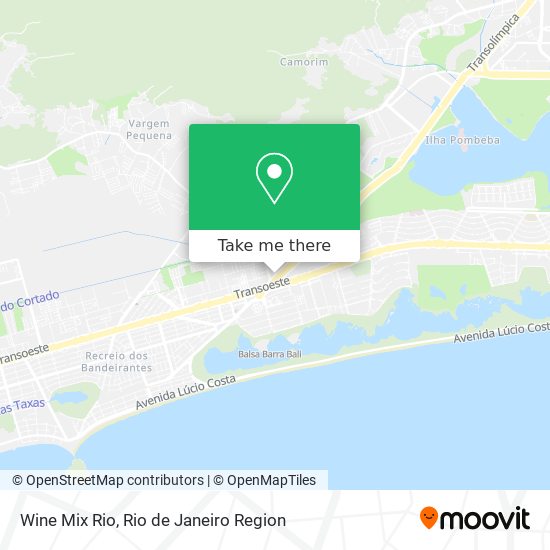 Wine Mix Rio map