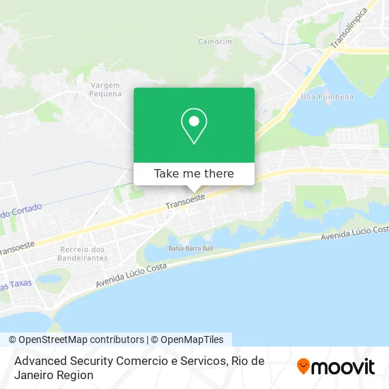 Advanced Security Comercio e Servicos map