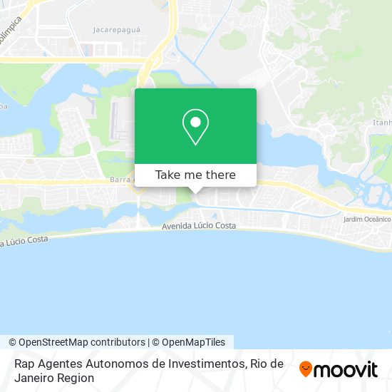 Rap Agentes Autonomos de Investimentos map