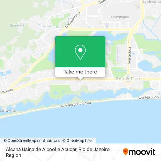 Alcana Usina de Alcool e Acucar map