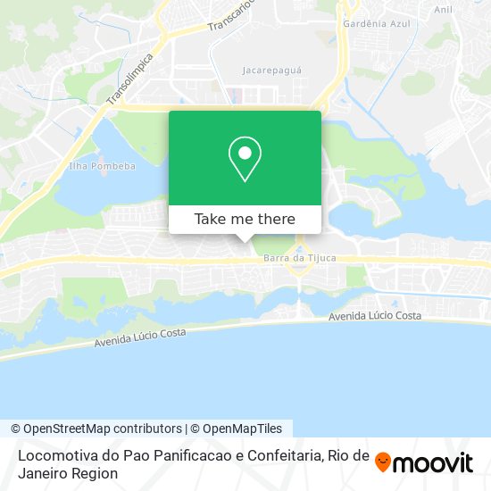 Locomotiva do Pao Panificacao e Confeitaria map