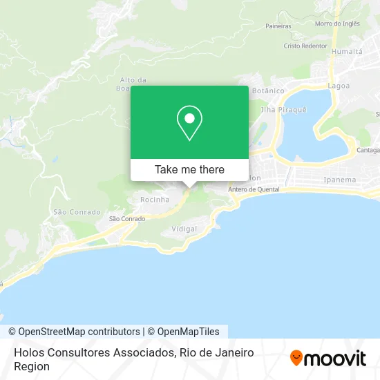 Holos Consultores Associados map
