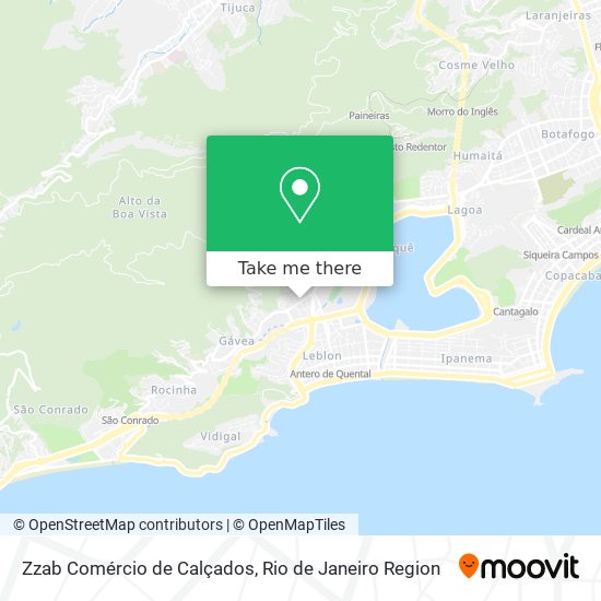 Zzab Comércio de Calçados map