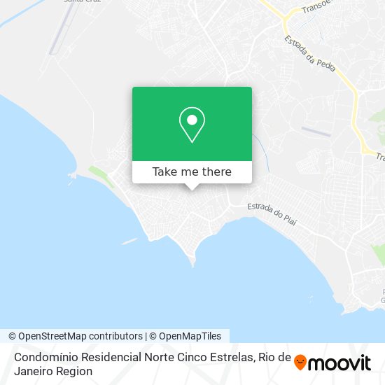Condomínio Residencial Norte Cinco Estrelas map