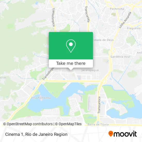 Cinema 1 map