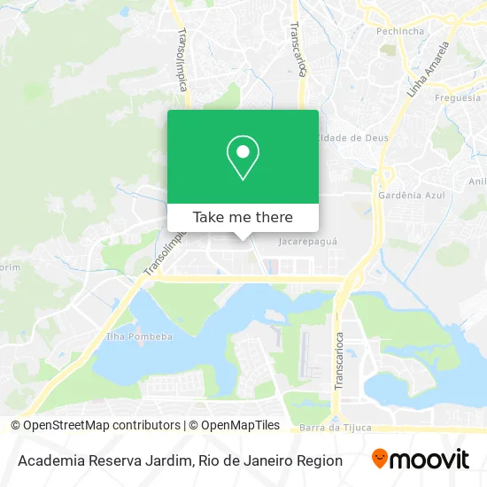 Academia Reserva Jardim map