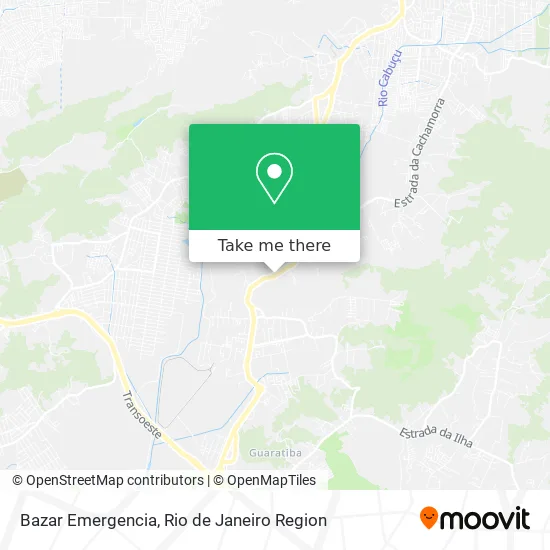 Bazar Emergencia map