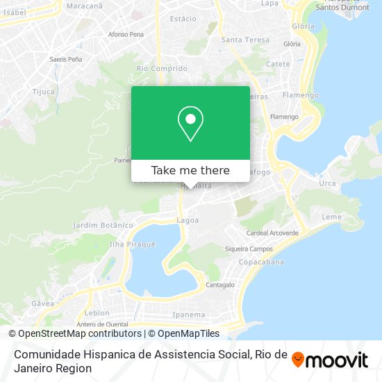 Comunidade Hispanica de Assistencia Social map