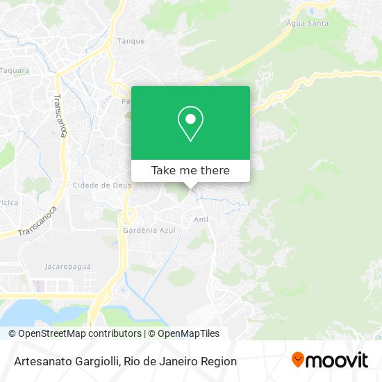 Artesanato Gargiolli map
