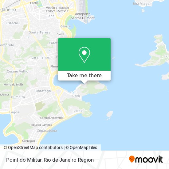 Point do Militar map