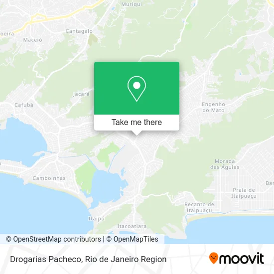 Drogarias Pacheco map