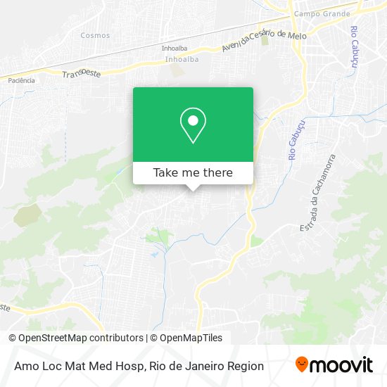 Amo Loc Mat Med Hosp map