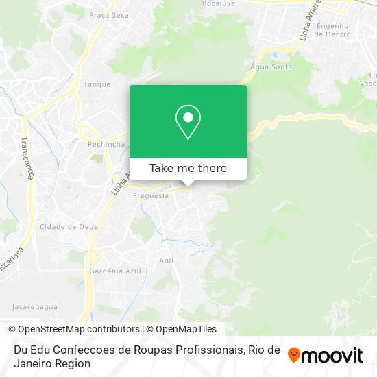 Du Edu Confeccoes de Roupas Profissionais map