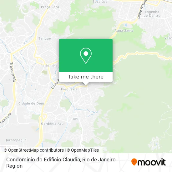 Condominio do Edificio Claudia map