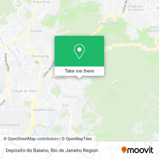 Depósito do Baiano map