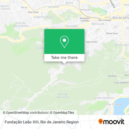 Fundação Leão XIII map