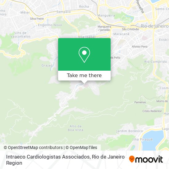 Intraeco Cardiologistas Associados map