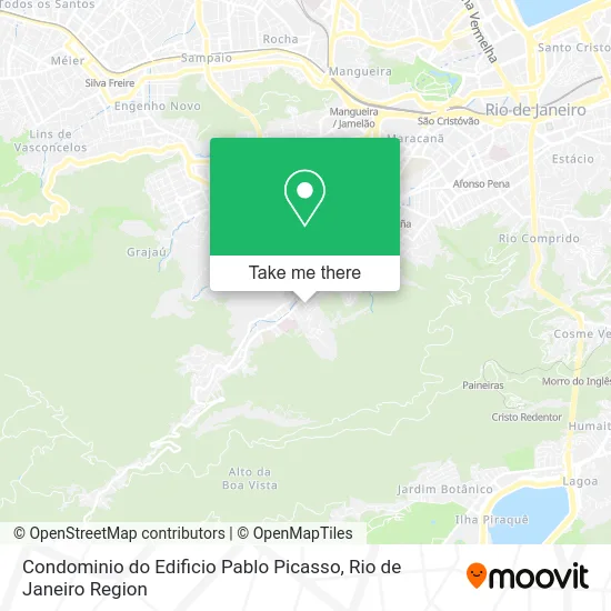 Condominio do Edificio Pablo Picasso map