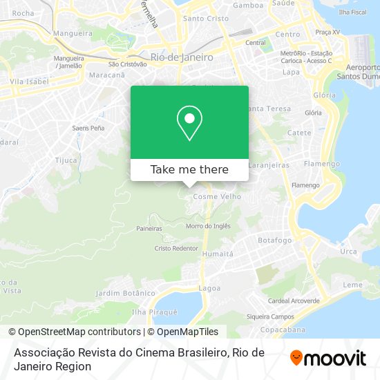 Associação Revista do Cinema Brasileiro map