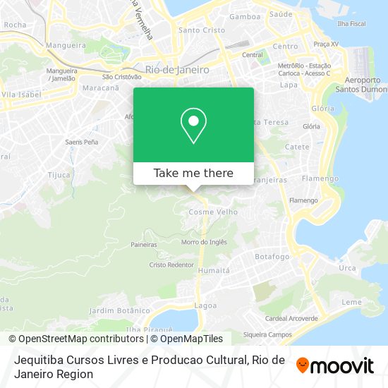 Mapa Jequitiba Cursos Livres e Producao Cultural