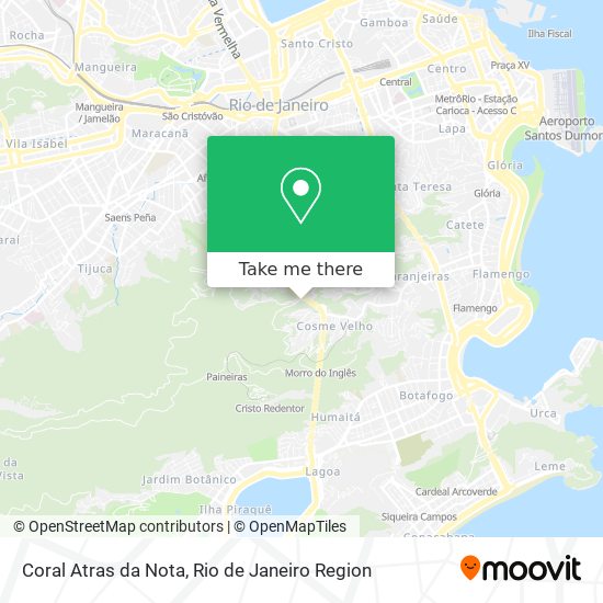 Coral Atras da Nota map