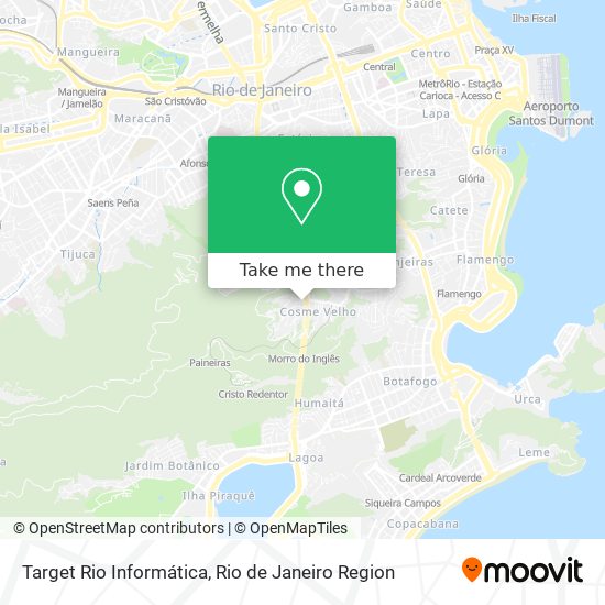 Mapa Target Rio Informática