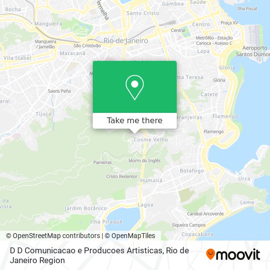 D D Comunicacao e Producoes Artisticas map