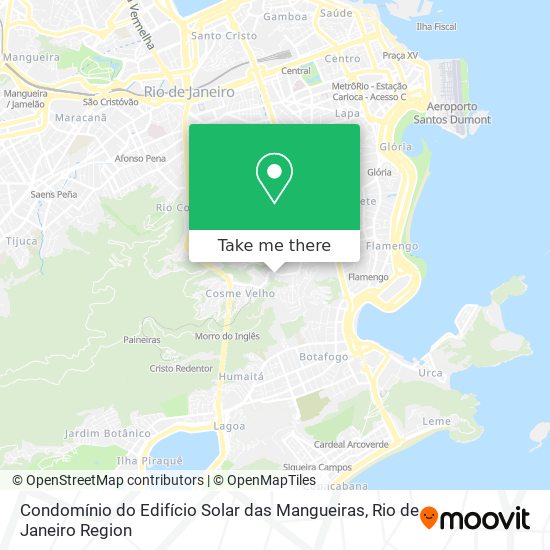 Condomínio do Edifício Solar das Mangueiras map