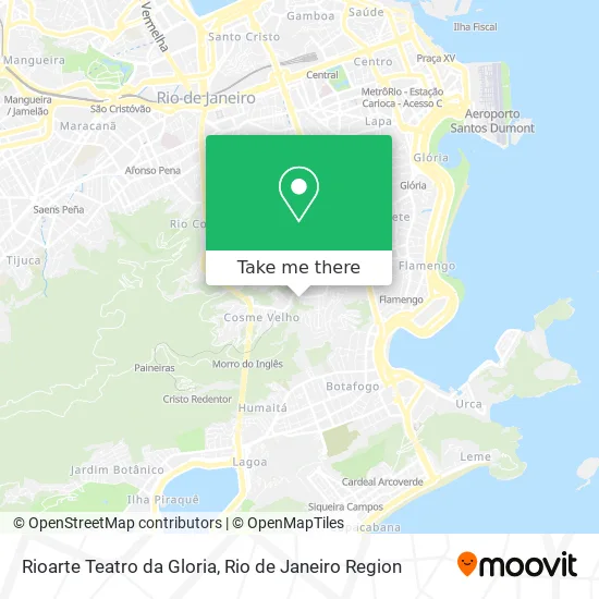 Rioarte Teatro da Gloria map