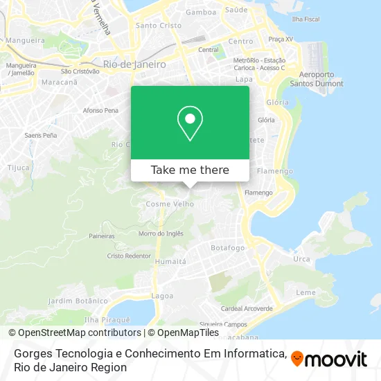 Gorges Tecnologia e Conhecimento Em Informatica map