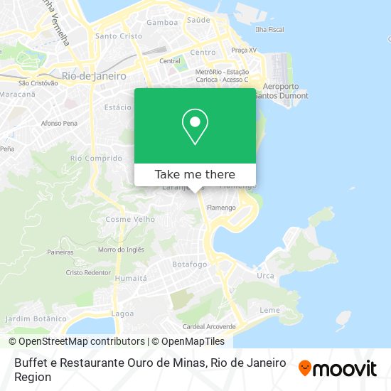Buffet e Restaurante Ouro de Minas map