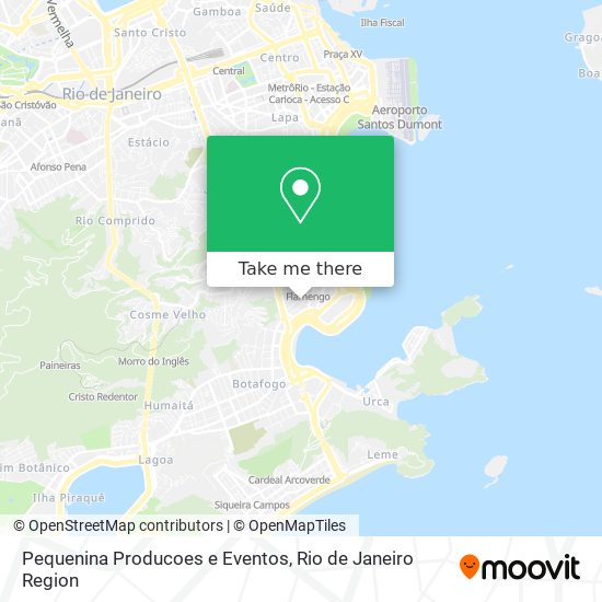 Pequenina Producoes e Eventos map