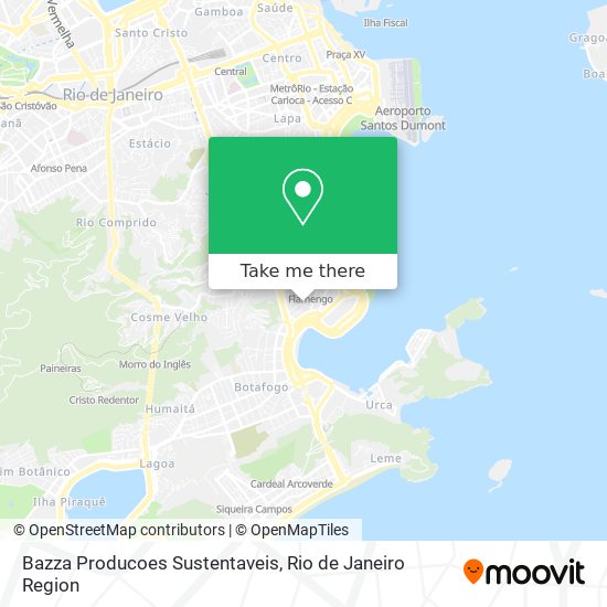 Bazza Producoes Sustentaveis map