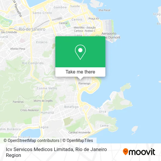 Icv Servicos Medicos Limitada map