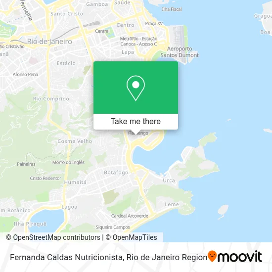 Fernanda Caldas Nutricionista map