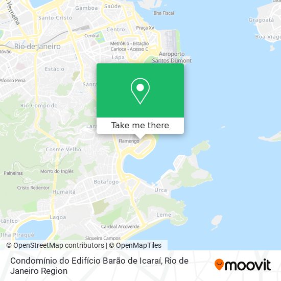 Mapa Condomínio do Edifício Barão de Icaraí