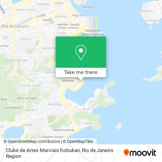 Clube de Artes Marciais Kobukan map