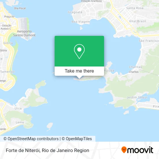 Forte de Niterói map