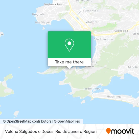 Valéria Salgados e Doces map