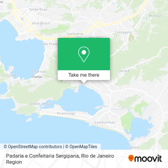 Padaria e Confeitaria Sergipana map