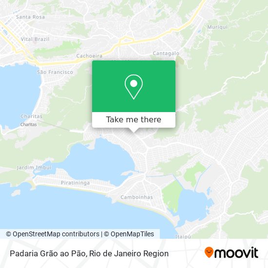 Padaria Grão ao Pão map