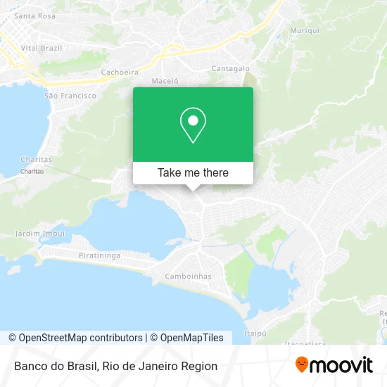 Banco do Brasil map