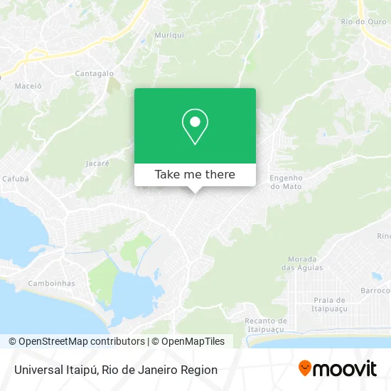 Universal Itaipú map